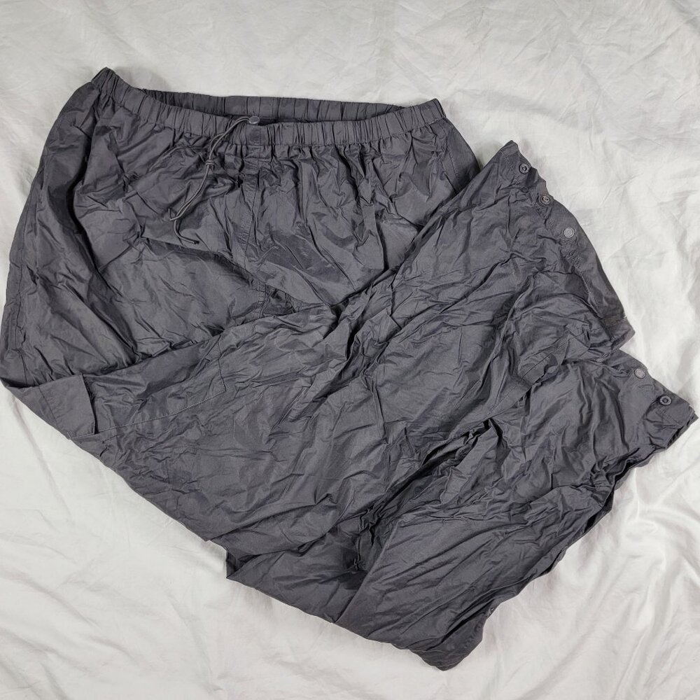Coleman Mens XL Black Nylon Pants Rain Outdoors Casual Work Wear Lightweight